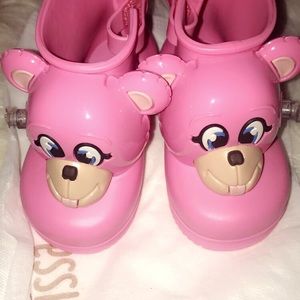 6c Mini Melissa x Jeremy Scott rain boots
